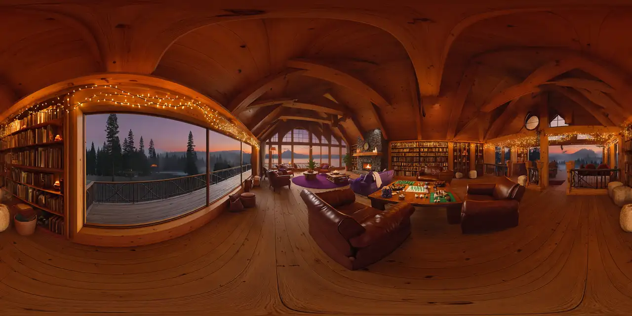 The Lodge — Hospitality set
